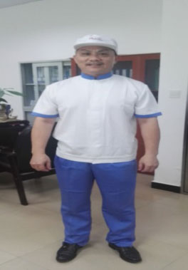 食品廠(chǎng)工作服圖片