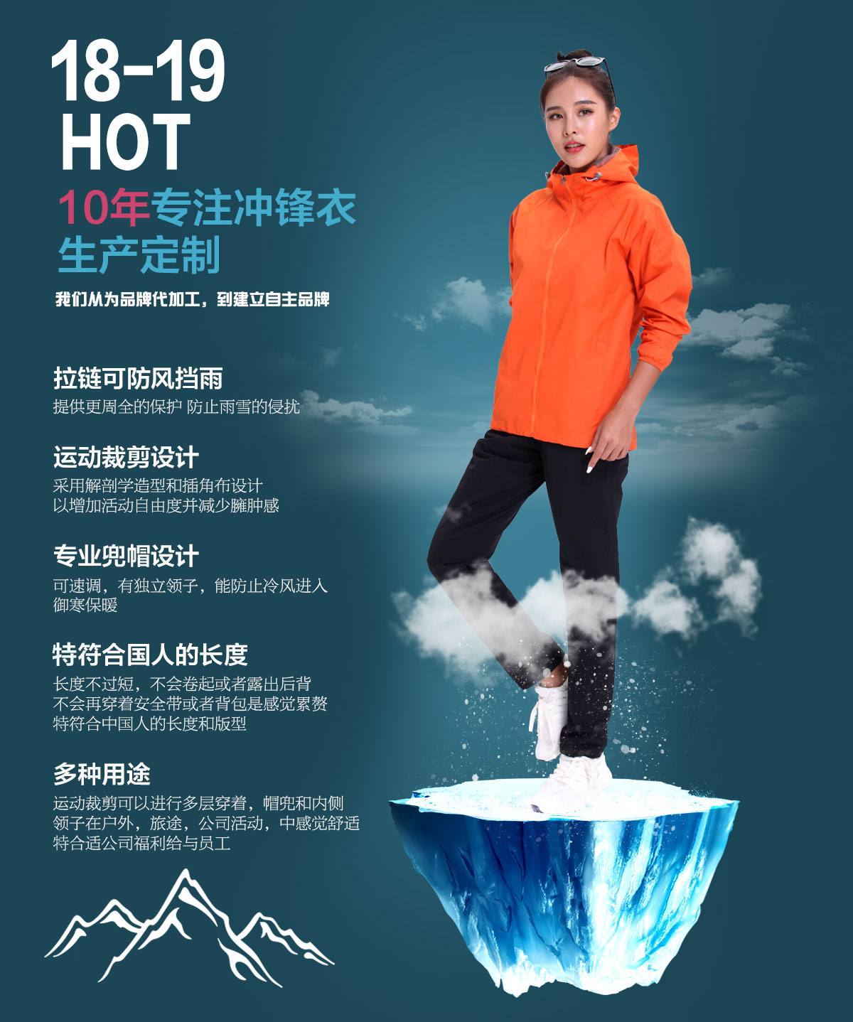 沖鋒衣定做廠(chǎng)家