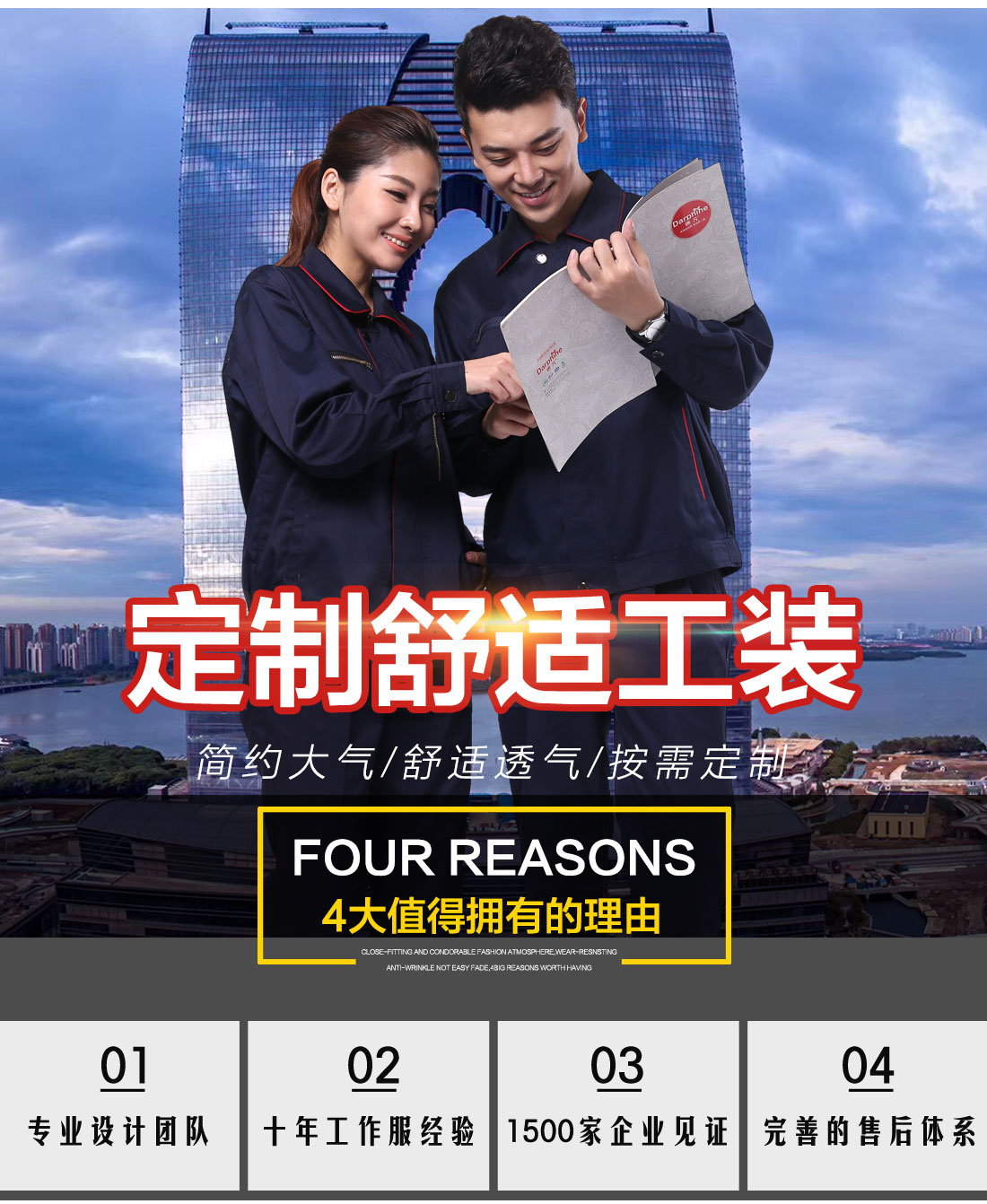 鷹諾達制藥廠(chǎng)工作服展示圖片