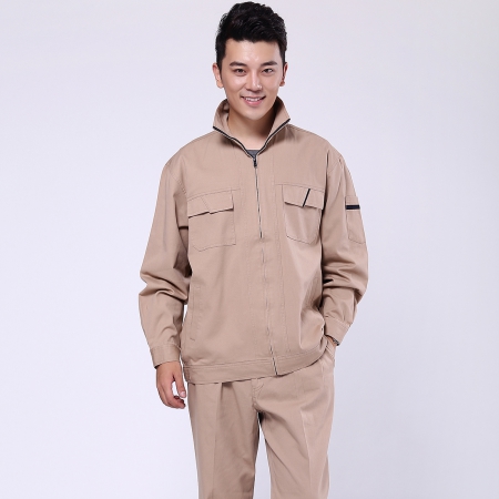 米黃色春秋工作服AC119-CQ