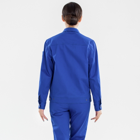 湖藍色工作服AC16-4