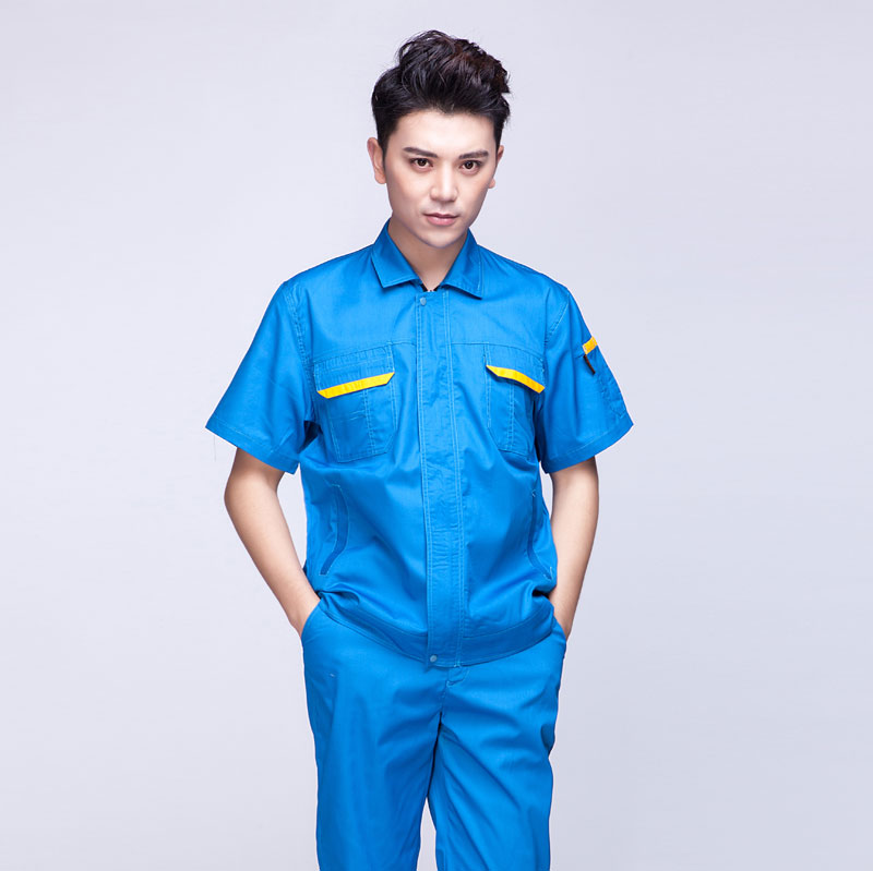 翠蘭色夏季工作服AD01-1-XJ